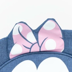 Mochila Escolar Minnie Mouse Rosa 15,5 x 30 x 1 cm