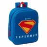 Mochila Escolar Superman Azul