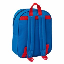 Mochila Escolar Superman Azul