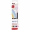 Set de Rotuladores Edding 1200 Multicolor Pastel Purpurina 4 Piezas