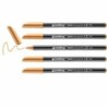 Rotuladores Edding 1200 Naranja claro (5 Unidades)