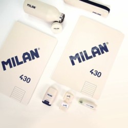 Libreta Milan 430 Beige A4 48 Hojas 21 x 29,7 cm (3 Unidades)