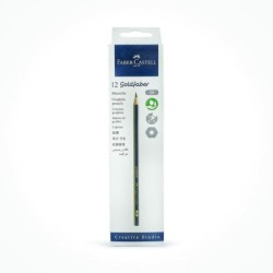 Lápiz Faber-Castell GoldFaber 1221 Hexagonal 2H (12 Unidades)