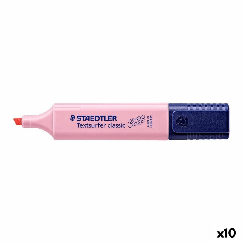 Marcador Fluorescente Staedtler Textsurfer Classic Rosa (10 Unidades) Marcador Fluorescente Staedtler Textsurfer Classic Rosa (10 Unidades)