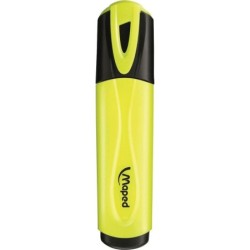 Marcador Fluorescente Maped Peps Classic Amarillo (12 Unidades)