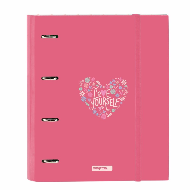Carpeta de anillas Safta Feeling Multicolor 27 x 32 x 3.5 cm