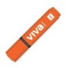 Subrayador Molin Viva Naranja 10 Piezas (10 Unidades)