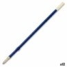 Recambio para bolígrafo Pilot BP-GP Azul Bola 0,4 mm 12 Unidades