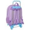 Mochila Escolar con Ruedas Stitch Sweet Azul Lila 33 x 42 x 14 cm
