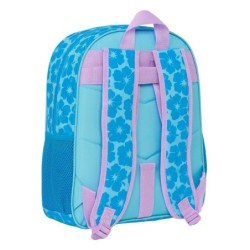 Mochila Escolar Stitch Hawaii 32 x 38 x 12 cm