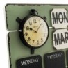 Calendario de pared Alexandra House Living Hierro Madera de mango 70 x 7 x 70 cm
