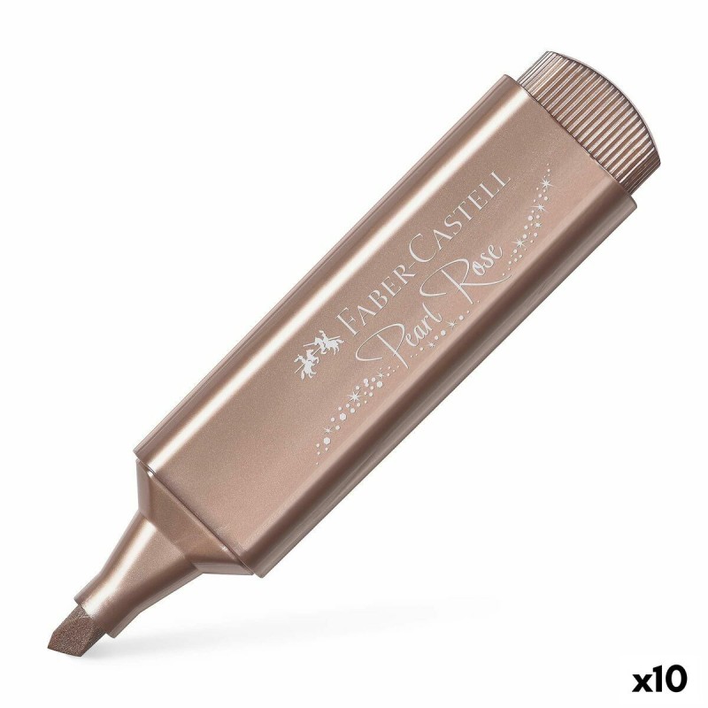 Subrayador Faber-Castell TEXTLINER 46 Oro Rosa (10 Unidades) Subrayador Faber-Castell TEXTLINER 46 Oro Rosa (10 Unidades)