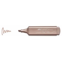 Subrayador Faber-Castell TEXTLINER 46 Oro Rosa (10 Unidades)