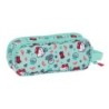 Portatodo Doble Hello Kitty Sea lovers Turquesa 21 x 8 x 6 cm