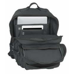 Mochila Escolar Safta Basic Gris