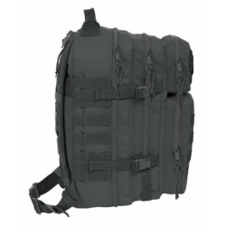 Mochila Escolar Safta Basic Gris