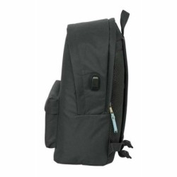 Mochila Escolar El Pulpo   Gris 31 x 44 x 18 cm