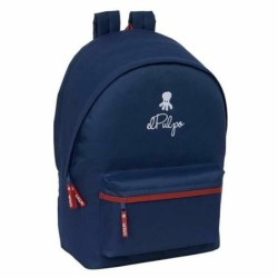 Mochila Escolar El Pulpo Azul marino 31 x 44 x 18 cm