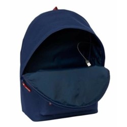 Mochila Escolar El Pulpo Azul marino 31 x 44 x 18 cm