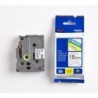 Cinta Laminada para Rotuladoras Brother TZE141 Negro/Blanco 18mm