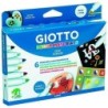 Set de Rotuladores Giotto Multicolor 6 Piezas (6 Unidades)
