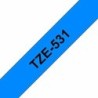 Cinta Laminada para Rotuladoras Brother Tape TZE531 Azul 12 mm