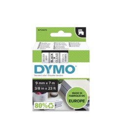 Cinta Laminada para Rotuladoras Dymo LM D1 Negro