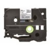 Cinta Laminada para Rotuladoras Brother TZe-M961 Negro Negro/Plateado Plateado