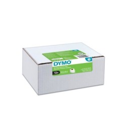 Etiquetas para Impresora Dymo 2093091 Blanco Negro/Blanco (12 Unidades)