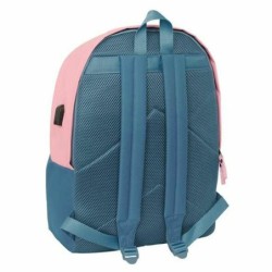 Mochila Escolar El Pulpo   Rosa 31 x 44 x 18 cm