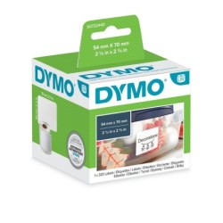 Cinta Laminada para Rotuladoras Dymo S0722440 Blanco Papel