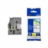 Cinta Laminada para Rotuladoras Brother TZE-151 Negro/Transparente 12 mm 24 mm x 8 m