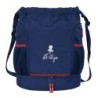 Bolsa Mochila con Cuerdas El Pulpo Azul marino 35 x 40 x 1 cm