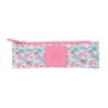 Estuche Escolar Safta Flores 20 x 6 x 1 cm