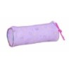 Estuche Escolar Cilíndrico Unicorn Academy Lila 20 x 7 x 7 cm