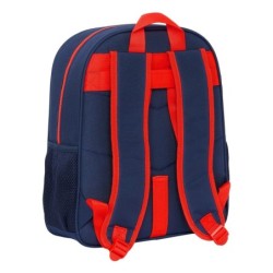Mochila Escolar Super Mario World Azul marino 32 x 38 x 12 cm
