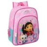 Mochila Escolar Gabby's Dollhouse Party Rosa 32 x 38 x 12 cm
