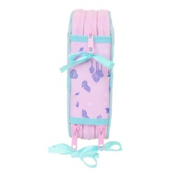 Plumier Triple Frozen Cool days Violeta Azul cielo 12,5 x 19,5 x 5,5 cm 36 Piezas