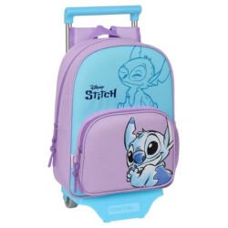 Mochila Escolar con Ruedas Stitch Sweet 26 x 34 x 11 cm