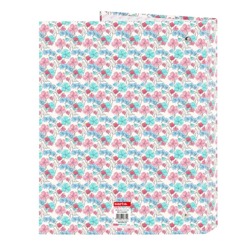 Set Escolar Safta Flores 26,5 x 33 x 4 cm