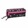 Portatodo Triple Kuromi Negro Fucsia 22 x 8,5 x 6 cm