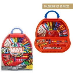 Set de Papelería Marvel 50 Piezas