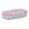 Estuche Escolar Moos Flores Multicolor 22 x 5 x 8 cm