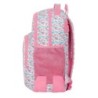 Mochila Escolar Moos Flores Multicolor 32 x 42 x 15 cm