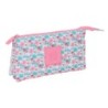 Portatodo Triple Moos Flores Multicolor 22 x 12 x 3 cm