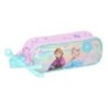 Portatodo Doble Frozen Cool days Violeta Azul cielo 21 x 8 x 6 cm
