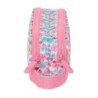 Portatodo Doble Moos Flores Multicolor 21 x 8 x 6 cm