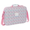 Cartera Escolar Moos Flores Multicolor 38 x 28 x 6 cm