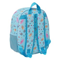 Mochila Escolar Bluey Azul cielo 27 x 33 x 10 cm