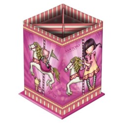 Portalápices Safta Carousel Rosa